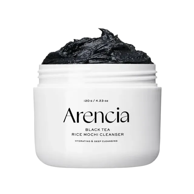 Arencia Black Tea Rice Mochi Cleanser